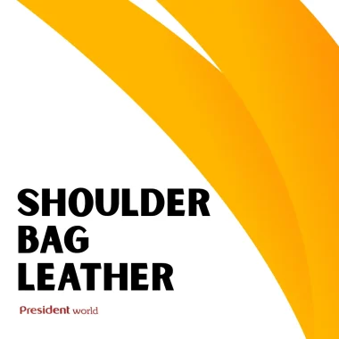 Shoulder bag leather
